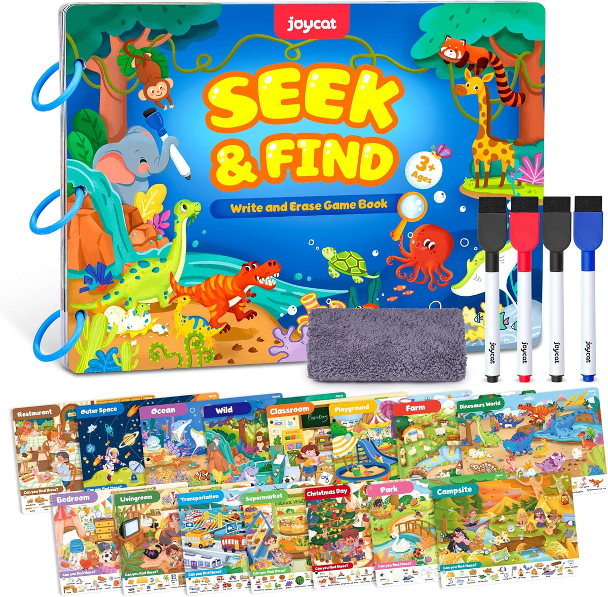 Libro de juego matemático JoyCat - Actividad de aprendizaje