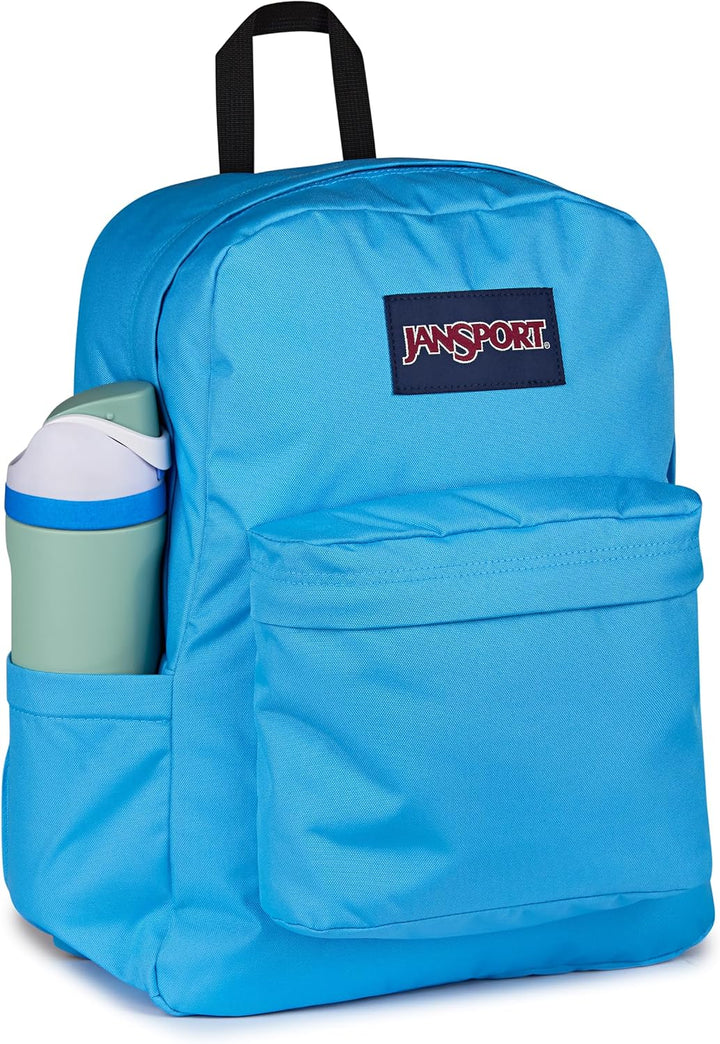 JanSport SuperBreak Plus Mochila con funda acolchada para laptop de...