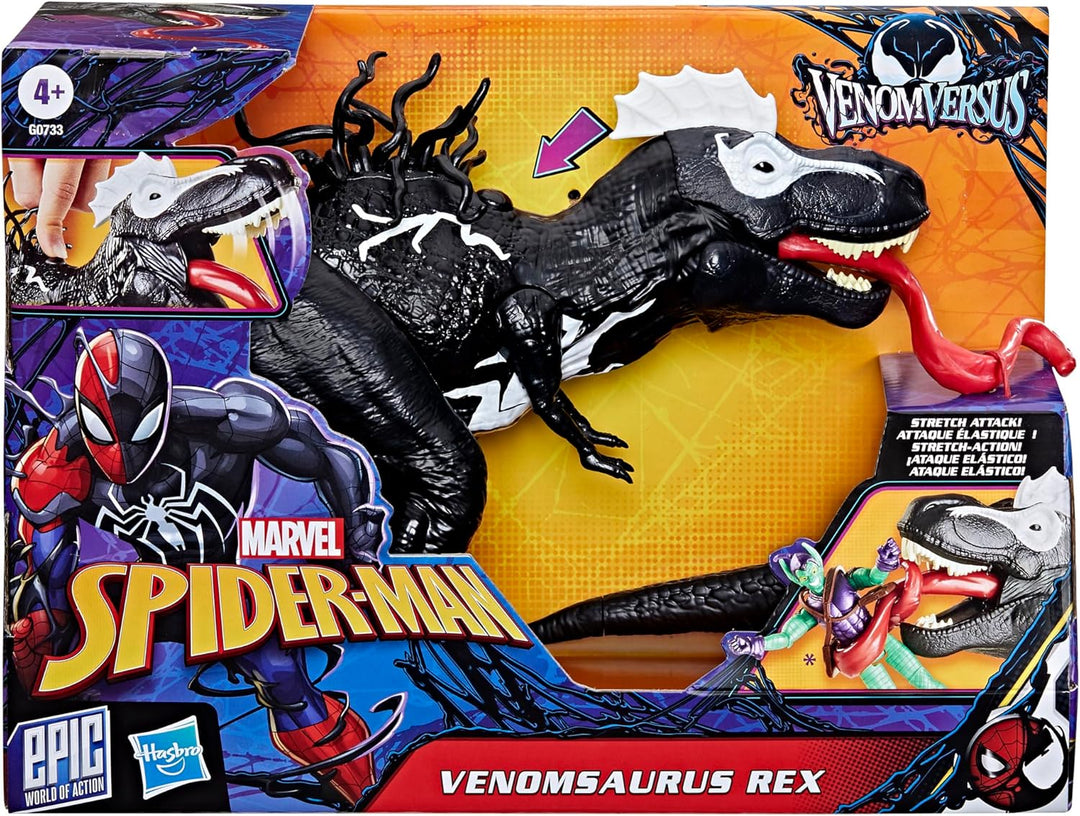 Spider-Man Marvel Mundo Épico de Acción VenomVersus Venomsaurus Rex...