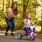Huffy Disney Minnie Mouse - Triciclo de luz con ruedas LED, a partir de 1.5 años