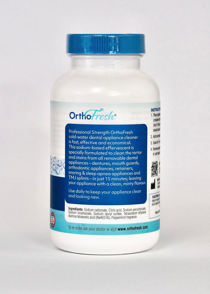 OrthoFresh - Limpiador dental profesional para agua fría