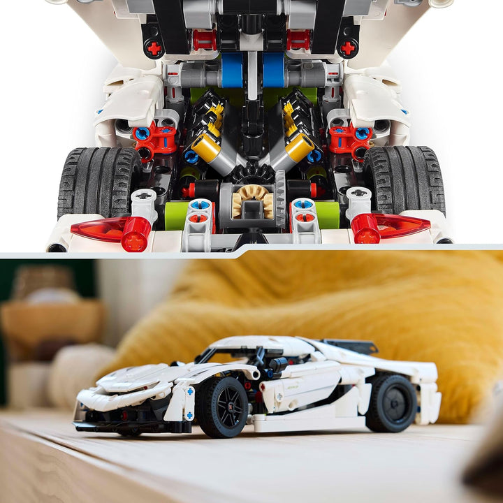 LEGO Technic Koenigsegg Jesko Absolut White Hypercar 42184 \u2013 8...