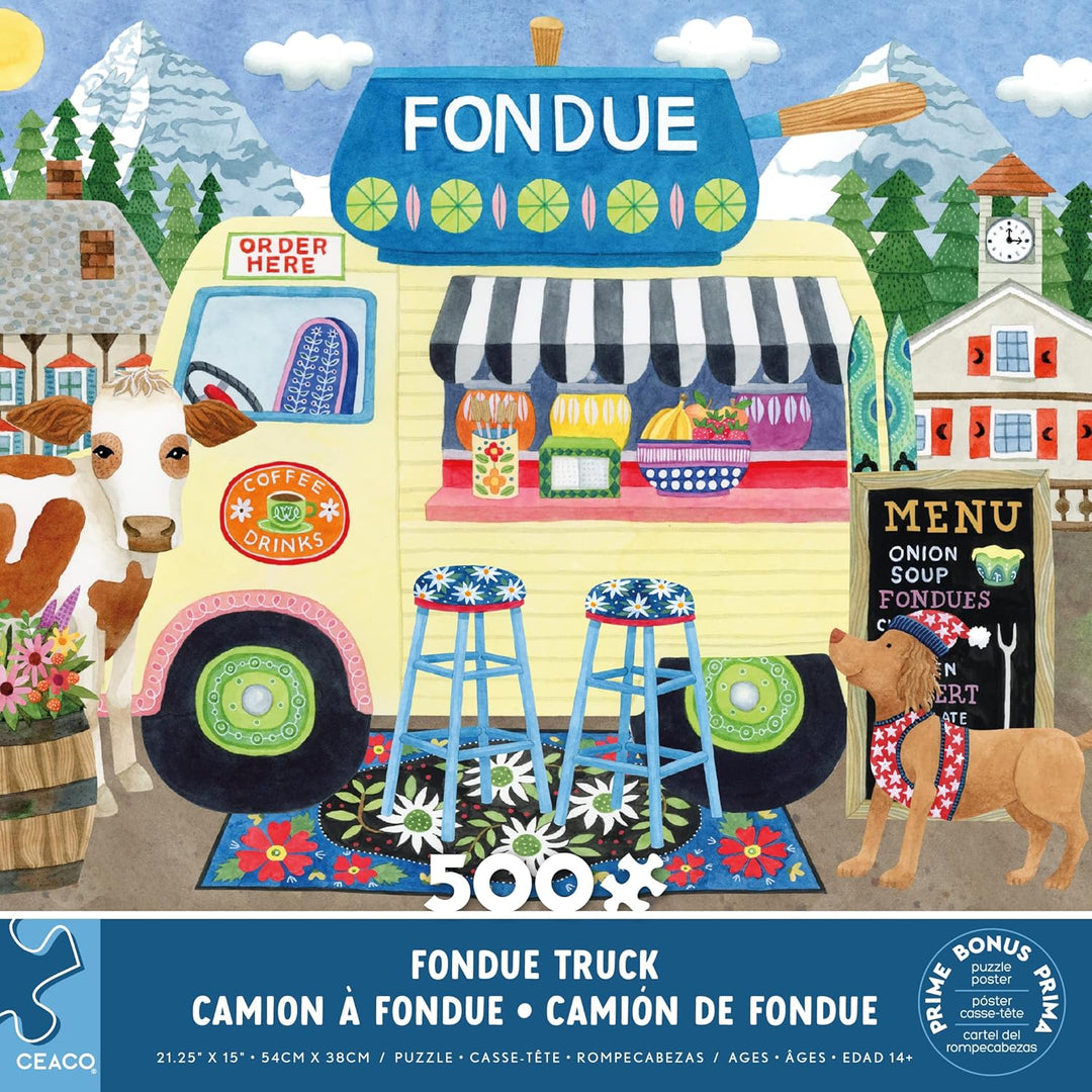 Ceaco - Stephanie Peterson Jones - Fondue Truck -