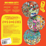 Big Rock City Rompecabezas de 1000 piezas de The Magic