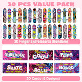 JOYIN 30 paquetes de mini patinetas de dedo para el día de
