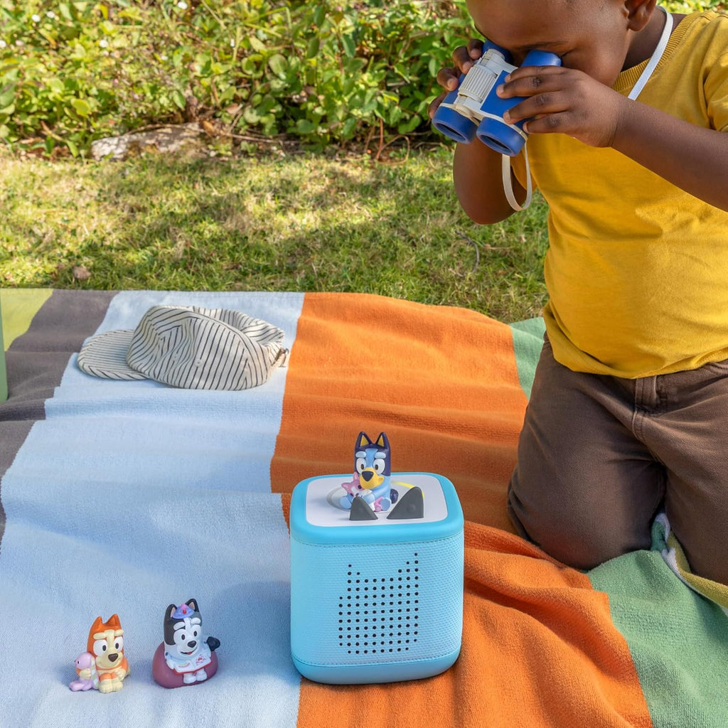 Tonies Bluey Audio - Juego de 3 figuras de juguete - Azul, bingo, muffin