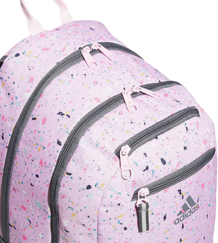 adidas Mochila de base unisex para adultos, Orquídea moteada Fusión...