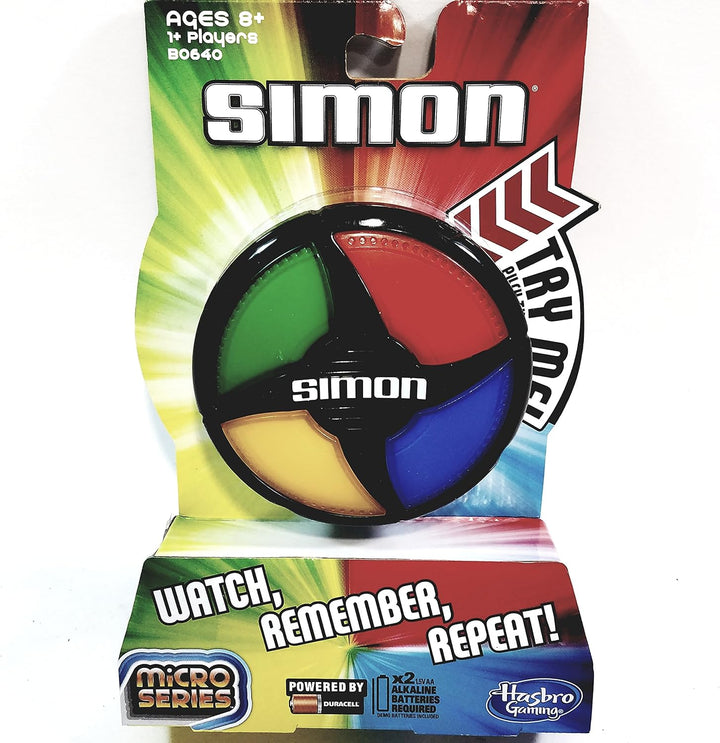 Basic Fun Simon Micro Series Edition Pocket Travel Handheld Estrate...