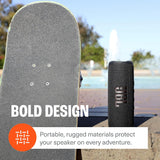 JBL Flip 6 (negro) + paquete con divvi! Funda protectora rígida