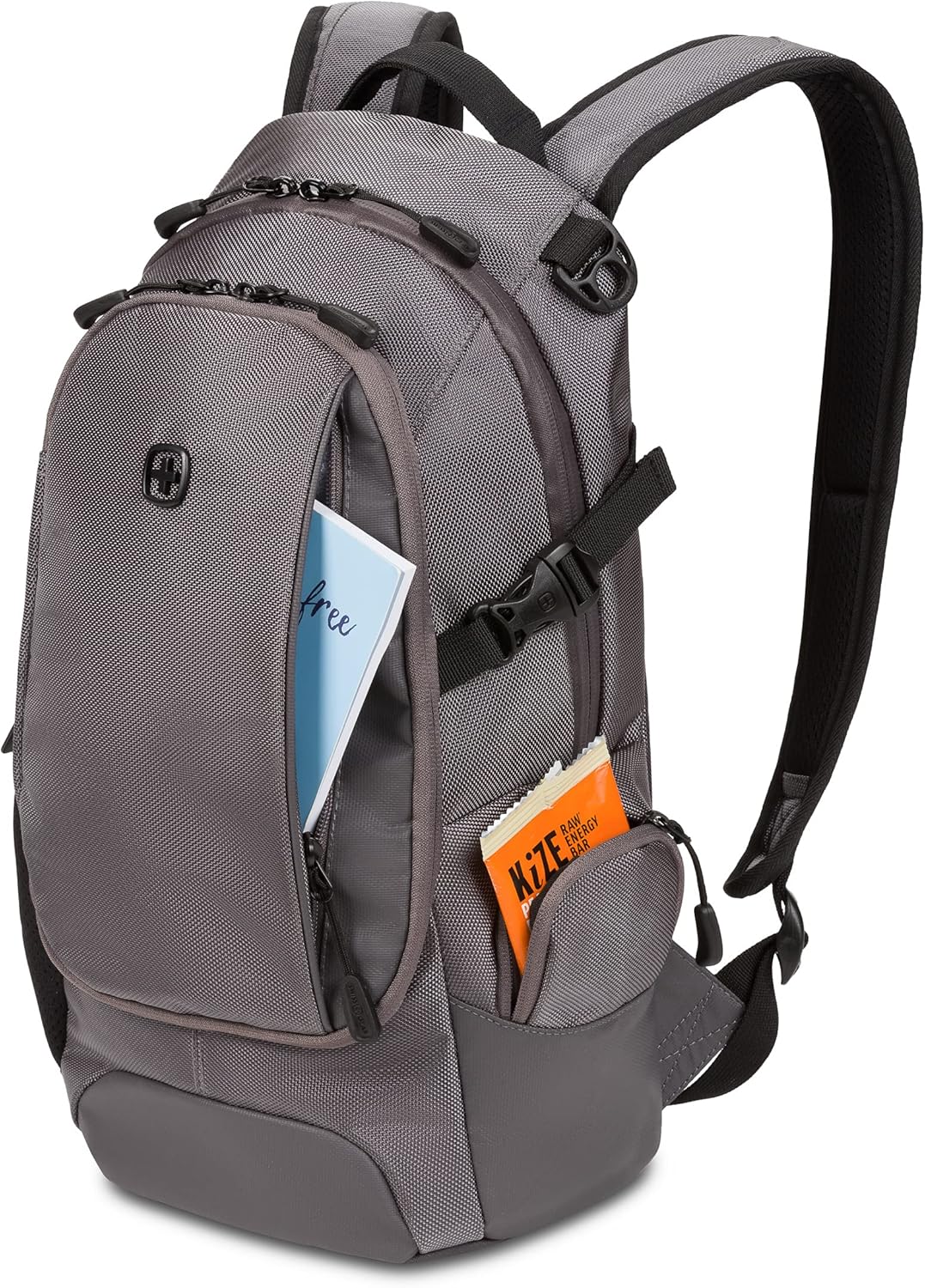 SwissGear 3598 Mochila de Día Estrecha, gris Ballistic