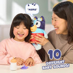 Bluey Juguetes, cuidado y abrazo juguete de peluche para bebé, 11 pulgadas