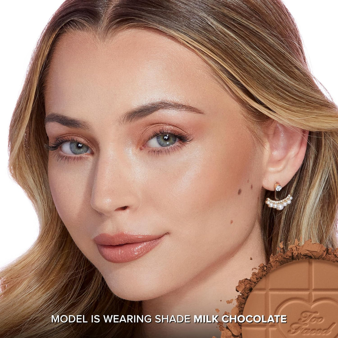 Too Faced Chocolate Soleil Matte Blurring Bronzer | Polvo bronceado...