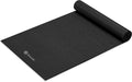 Gaiam - Esterilla de yoga de calidad superior de 5mm, lisa, gruesa y antideslizante para todo tipo de ejercicios de yoga, pilates y gimnasia (173 cm x 61 cm x 5 mm)