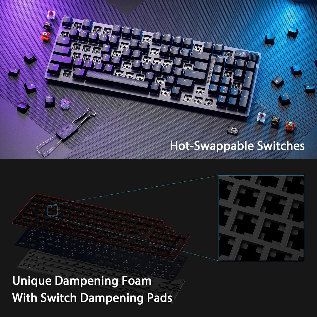 ASUS ROG Strix Scope II 96 Wireless Mechanical Gaming Keyboard \u20...
