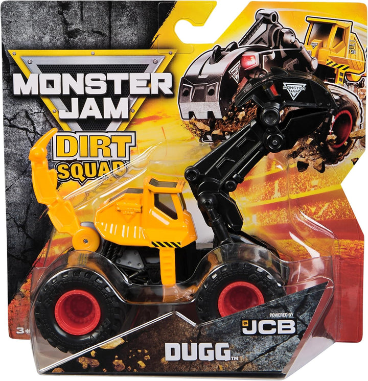 Monster Jam Camión monstruo oficial de Dugg Dirt Squad