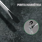 Juego de 6 destornilladores magnéticos SK, 3 planos y 3 Phillips