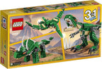 LEGO 31058 Creator Mighty Dinosaurs Juguete 3 en 1, modelo T. rex, figuras de dinosaurios triceratops y pterodáctilo, regalos para niños y niñas de 7 a 12 años