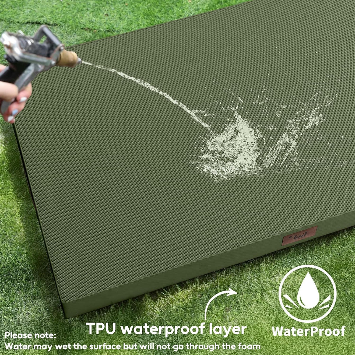Cama ortopédica impermeable para perros al aire libre XL para