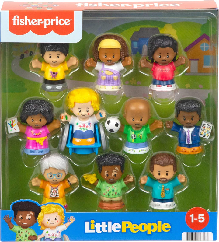 Fisher-Price Little People juguetes para niños pequeños figuras de...