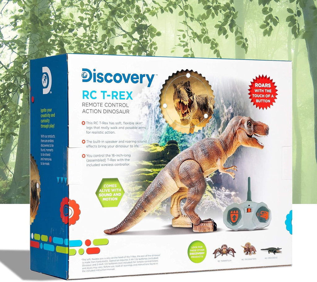 Discovery Dinosaurio T-Rex a Control Remoto Figura de