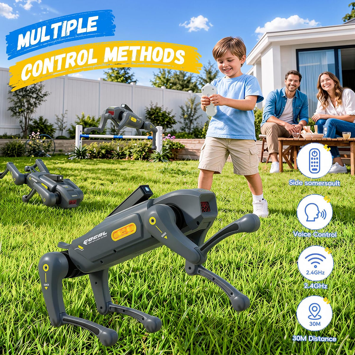 Robot inteligente para perros de juguete interactivo con control