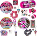 L.O.L. Surprise! 4-Pack Novelty Assortment Balls Value Pack - OMG Birthday