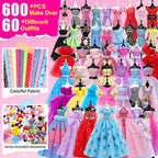 Axirata Kit de diseño de moda para niñas, kits de costura, juguetes y