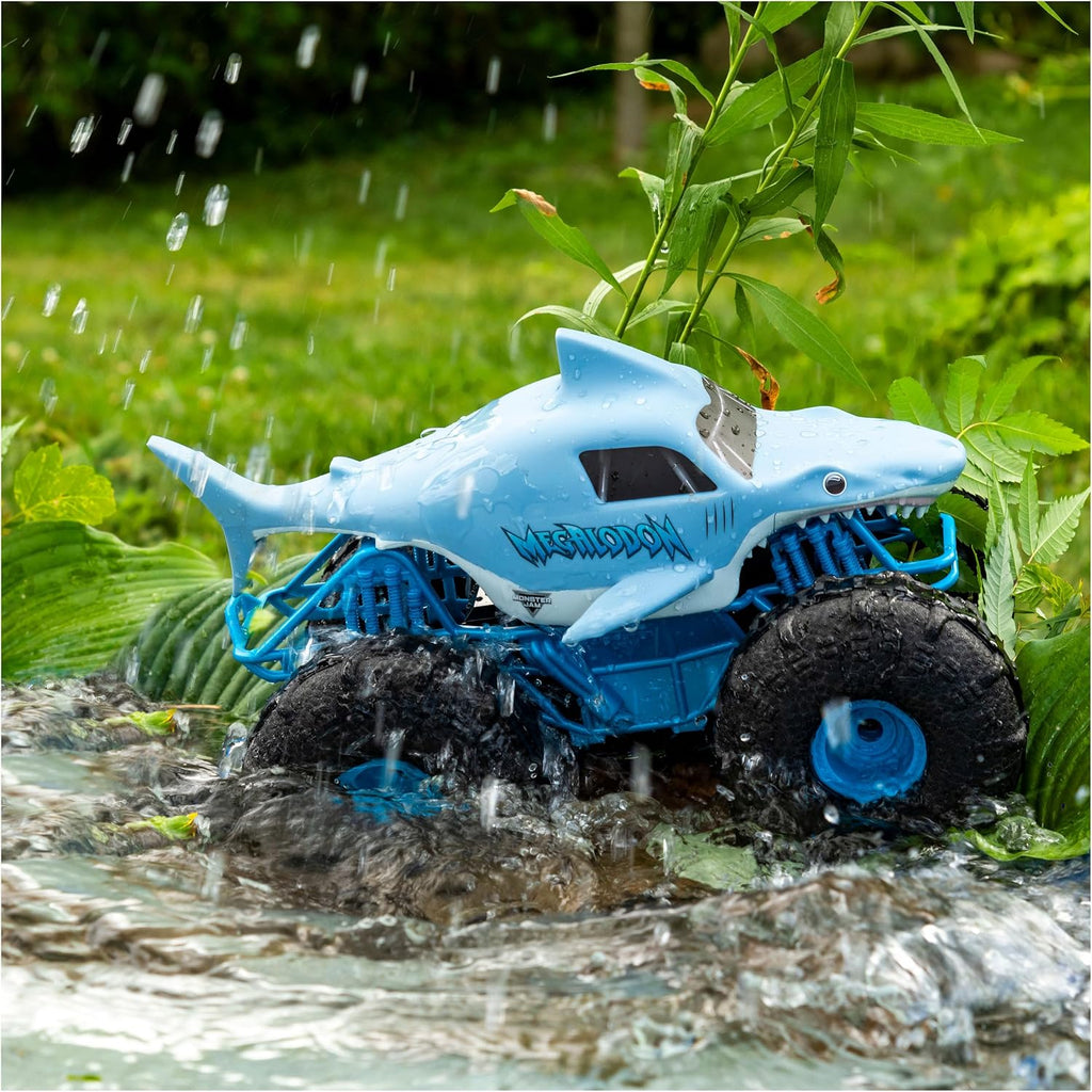 Monster Jam Camión Monster RC todo terreno Megalodon Storm