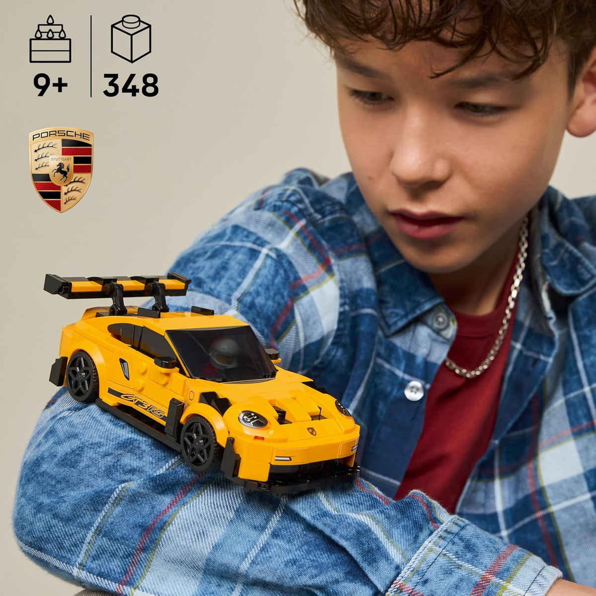 LEGO Speed Champions Porsche 911 GT3 RS Super Car Toy -