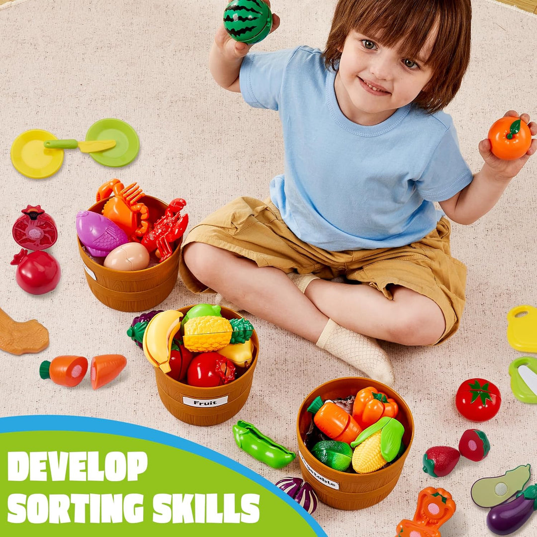 JOYIN Juguetes de aprendizaje juego de alimentos para