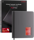 Carpeta de carga superior con 4 bolsillos con ventana de