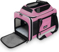 Transportador para gatos extensible superior 18x11x11, aprobado por United Delta American Airlines