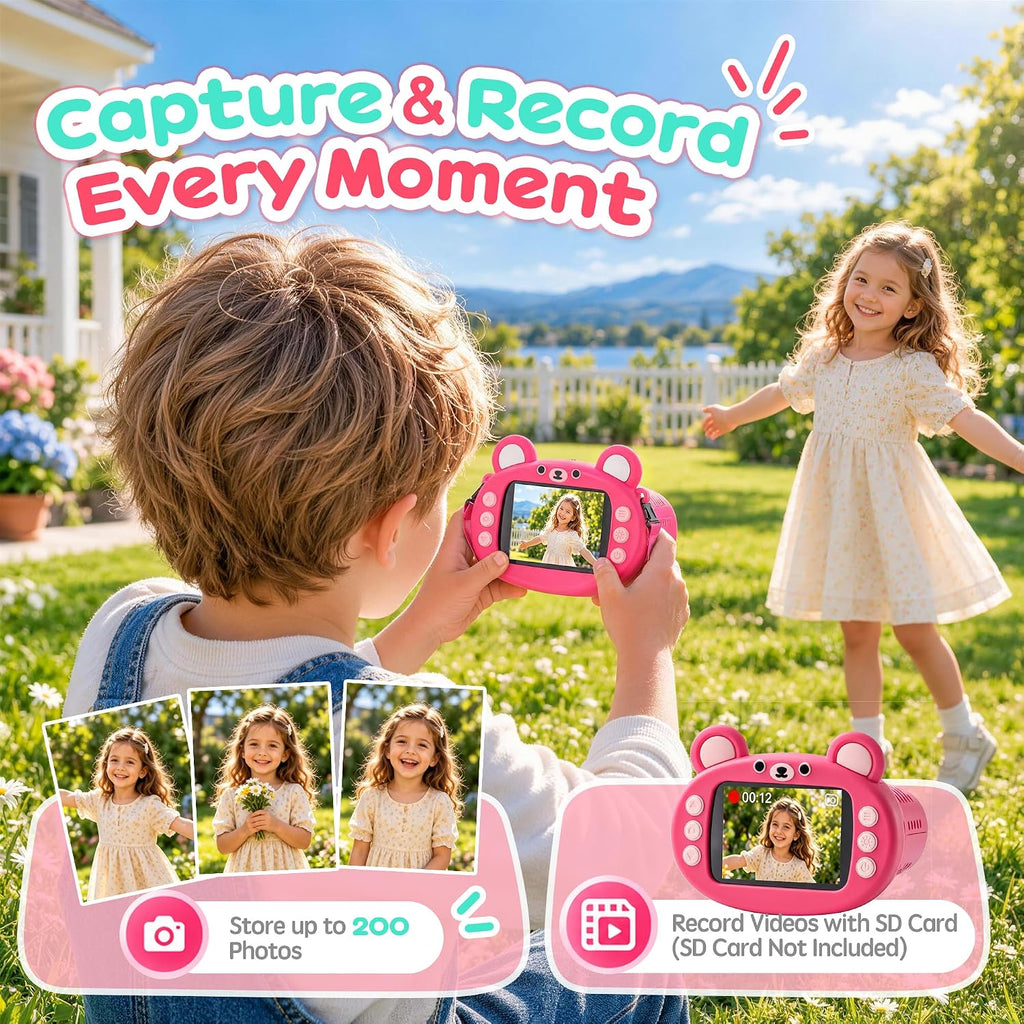 Microscopio digital portátil 1000X 2.4 para niños: juguete STEM y regalos