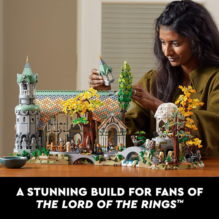 LEGO - Kit construcción Icons de Rivendell de El Señor de