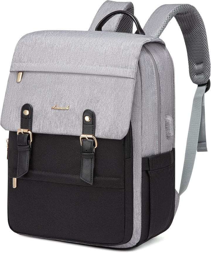 LOVEVOOK Mochila para computadora portátil para mujer, mochila de v...