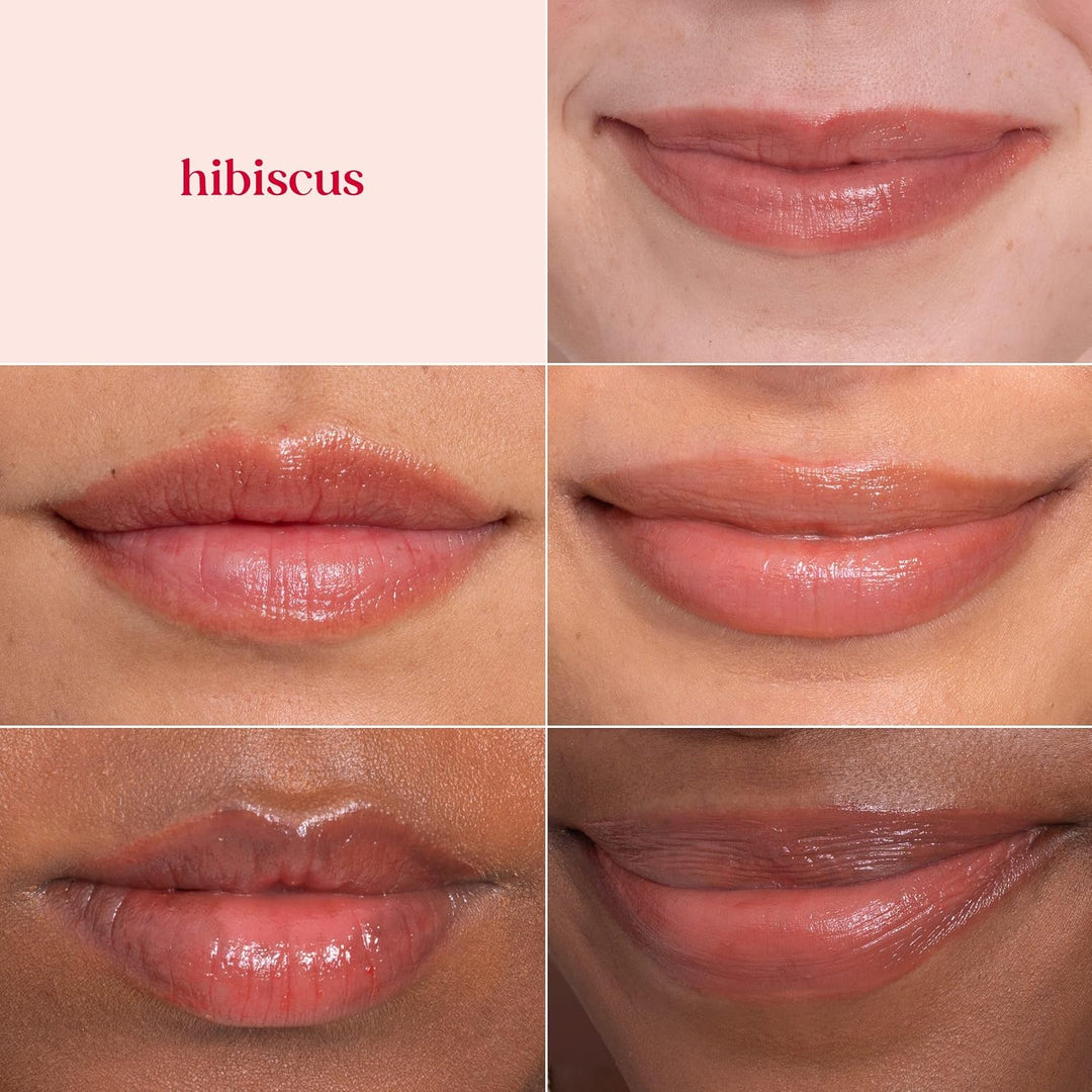 Burt's Bees Bálsamo labial con color con fórmula de bálsamo tin...