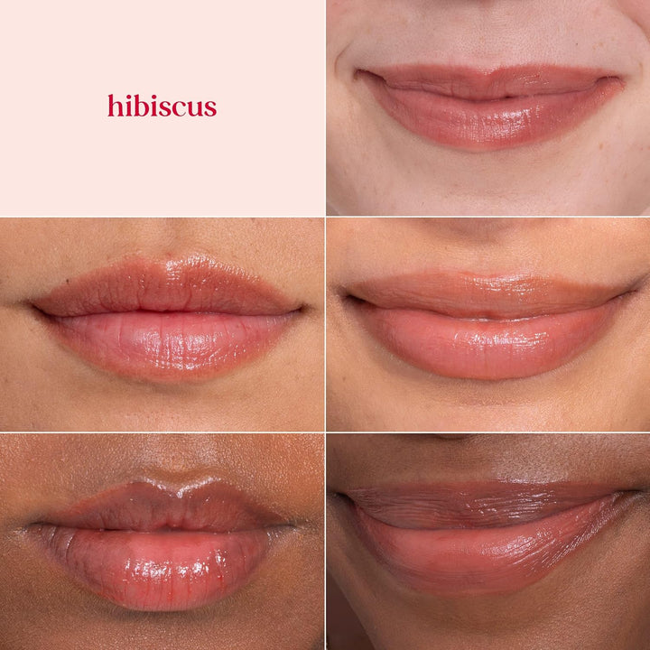 Burt's Bees Bálsamo labial con color con fórmula de bálsamo tin...