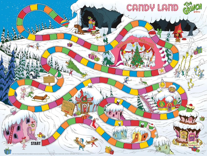 Candy Land: The Grinch - Juego de mesa, juega como personajes de Wh...