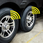 Indicador de alerta del sistema de monitoreo de presión y temperatura de neumáticos Lippert Tire LINC para RVs y vehículos de remolque, compatible con OneControl, sin aplicación necesaria