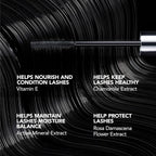 BUXOM Lash Volumizing Mascara, 0.37 oz, Blackest Black, Tamaño completo