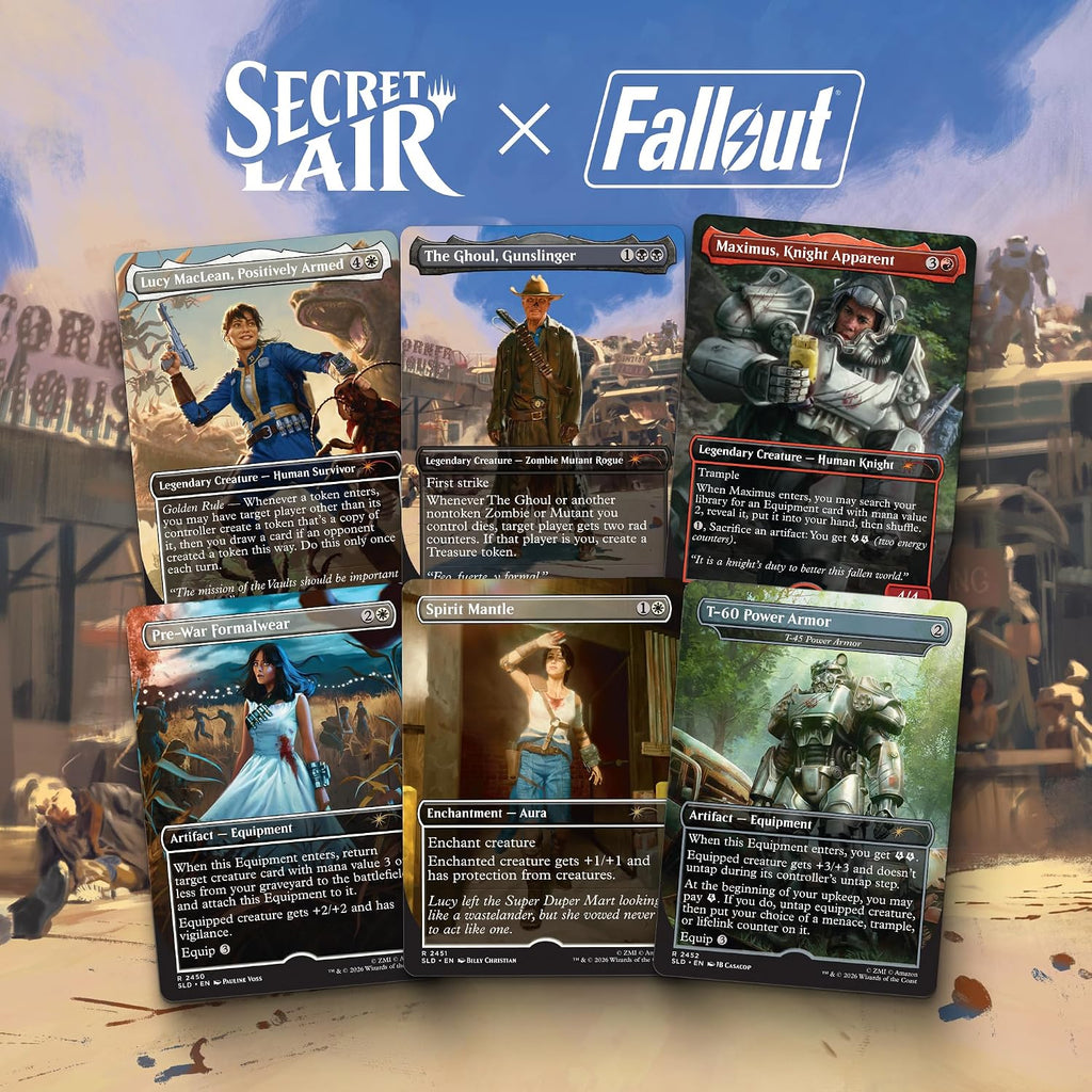 Magic: Gathering - Guarida Secreta x Fallout: Beyond Vault 33 (sin papel de aluminio)