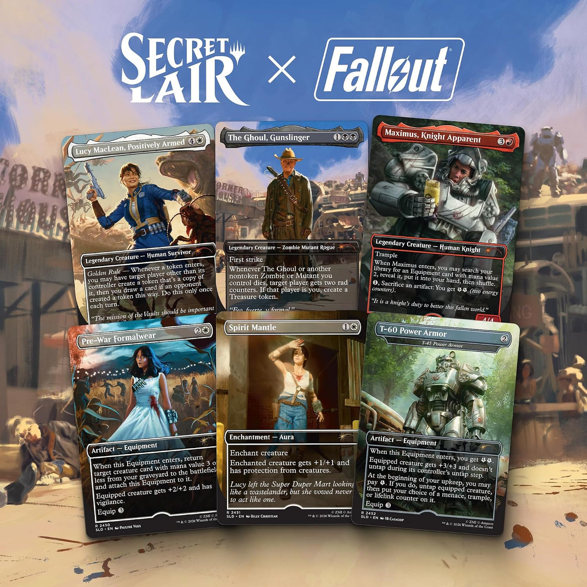 Magic: Gathering - Guarida Secreta x Fallout: Beyond Vault 33 (sin papel de aluminio)