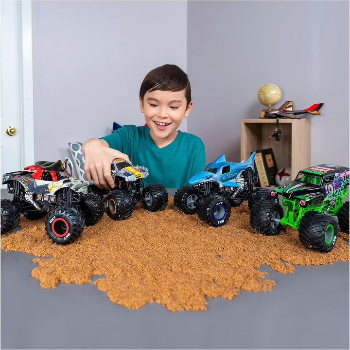 Monster Jam, Camión monstruo oficial Megalodon, vehículo fundido a...