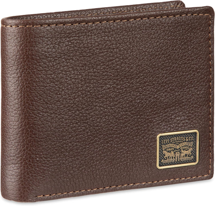 Levi's Men's Classic Bifold Wallet with Multiple Card Slots...