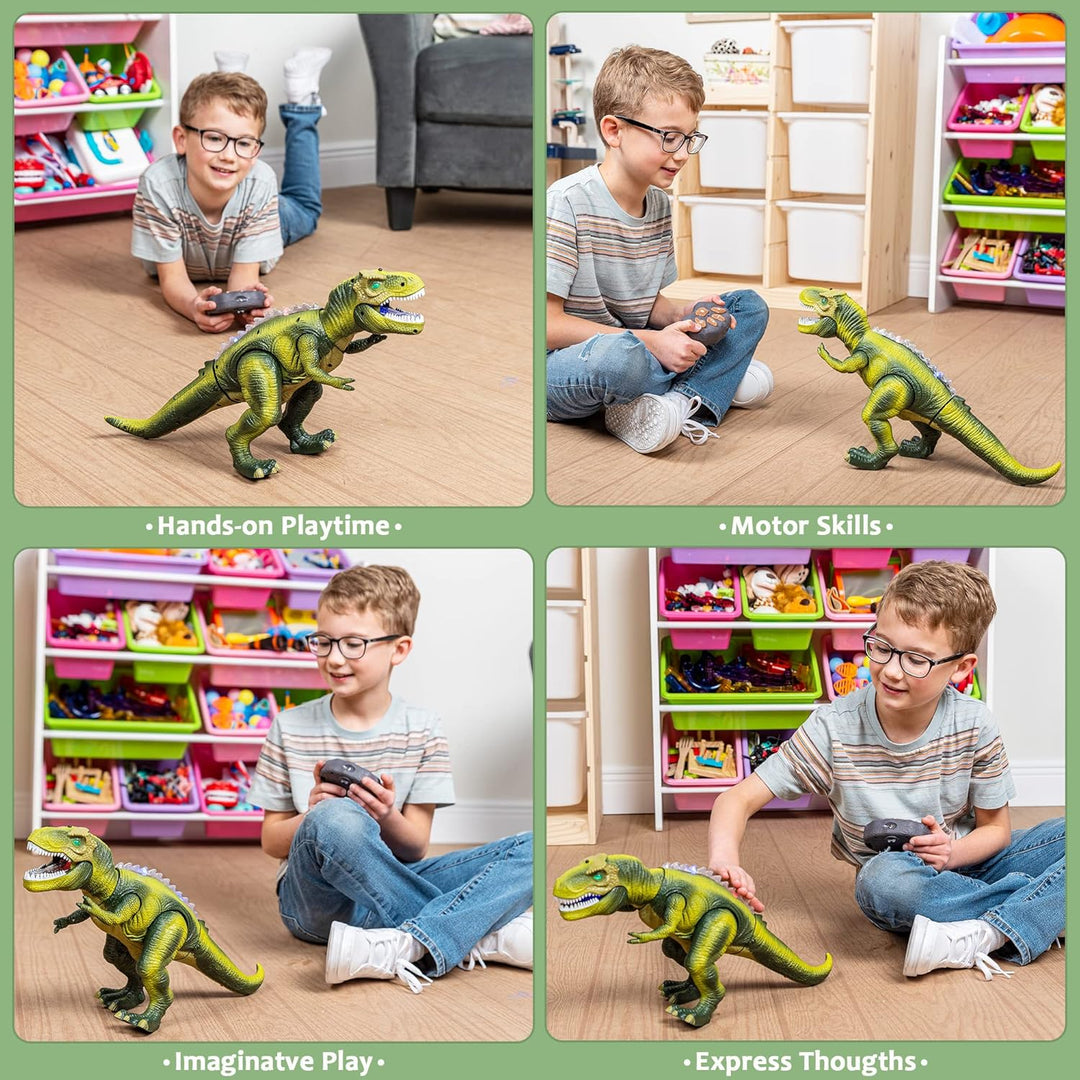 JOYIN Juguete robot de dinosaurio para niños de 3 años o