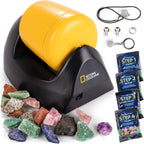 National Geographic Starter Rock Tumbler Kit para Kids y Adults