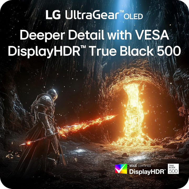 LG 27GX700A-B Monitor de juegos Ultragear QHD de 27 pulgadas (2560...