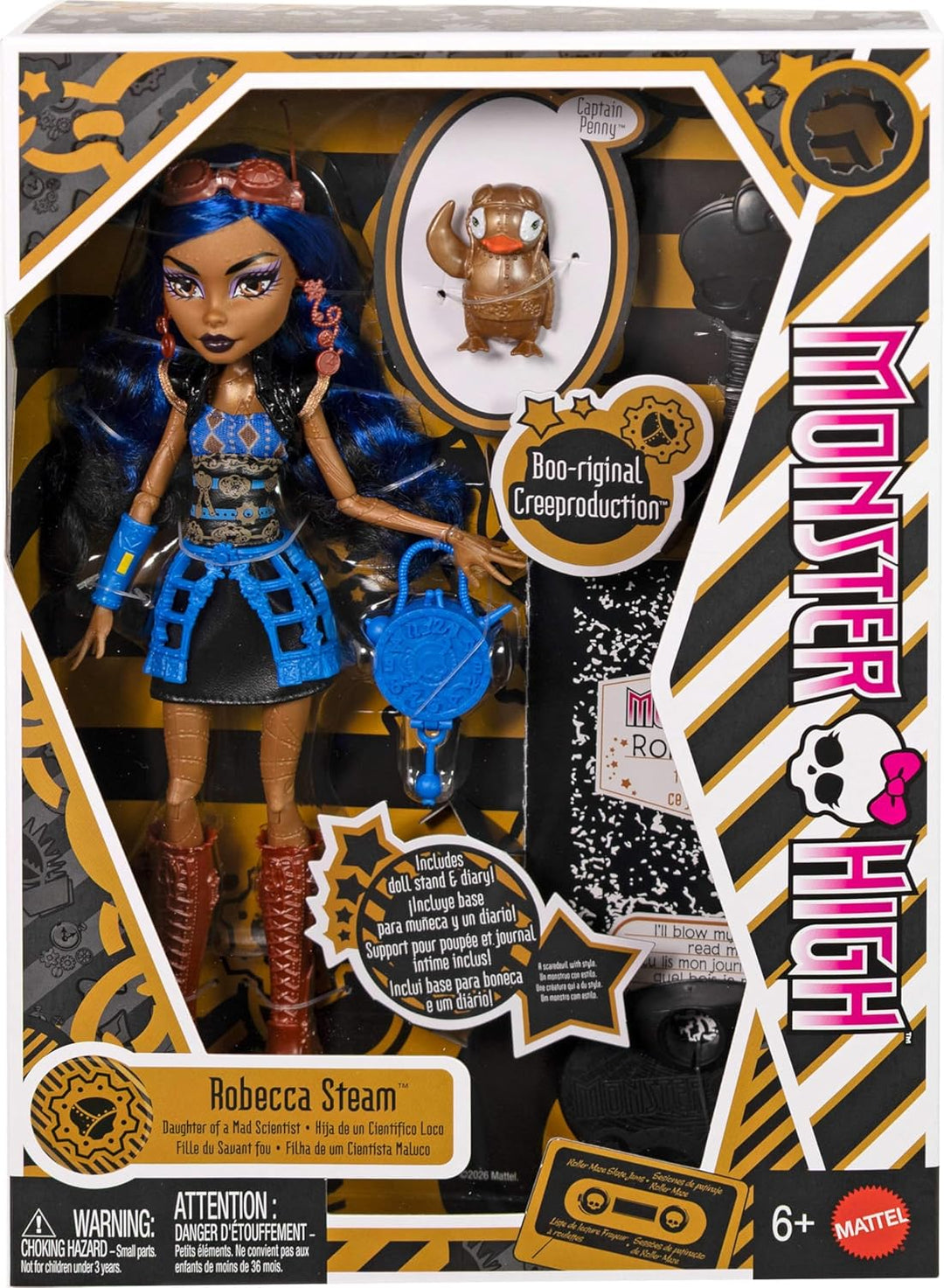 Monster High Muñeca Boo-riginal Creeproduction, reproducción colecc...