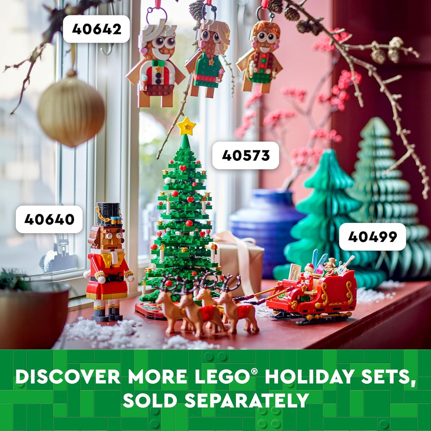 LEGO Árbol de Navidad Juguetes de construcción para niños