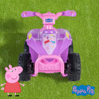 Peppa Pig - ATV de 6 V para niños con batería recargable